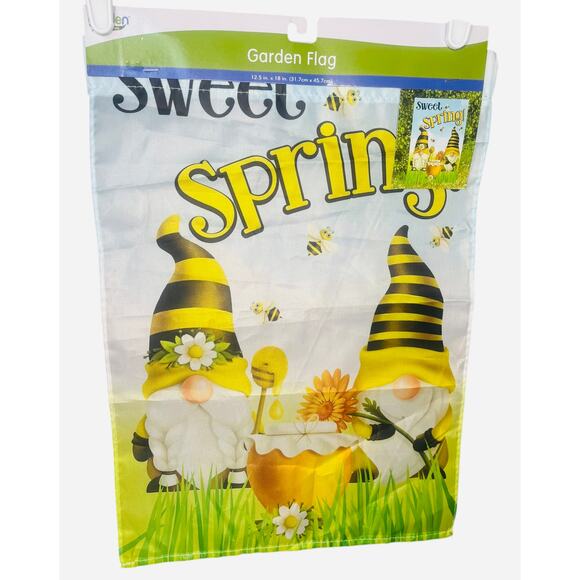 Spring Bundle-Garden Flag and Table Runner - Picture 1 of 7